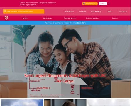 website thubmnail of LBC Express