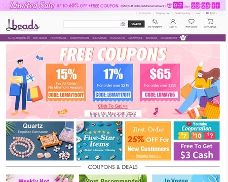 website thubmnail of Lbeads