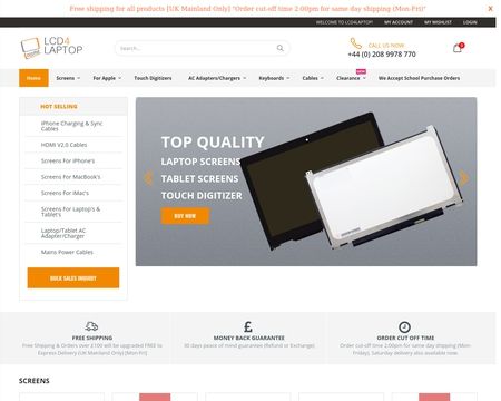 website thubmnail of LCD4LAPTOP