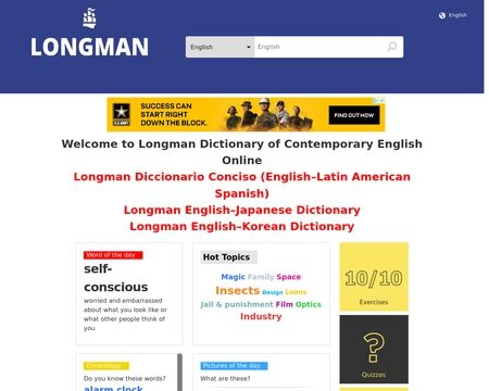 Longman Dictionary Of Contemporary English