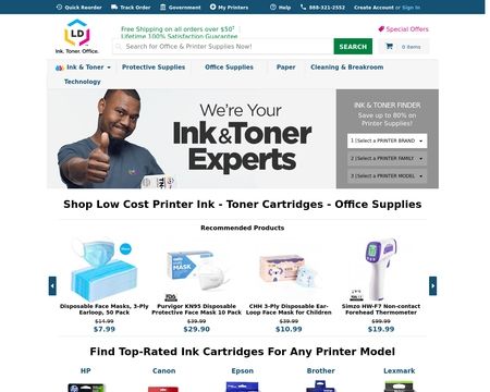 website thubmnail of Ldproducts.co