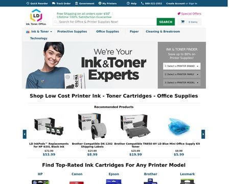 website thubmnail of LDProducts