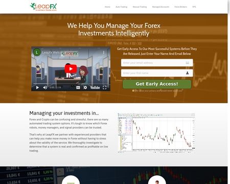 website thubmnail of Leapfx