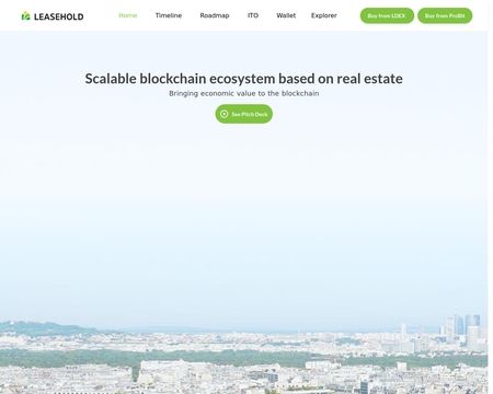 website thubmnail of Leasehold.io