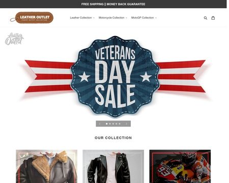 website thubmnail of Leatheroutlet.us