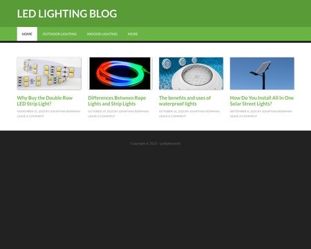 website thubmnail of Ledlightworld.co.uk
