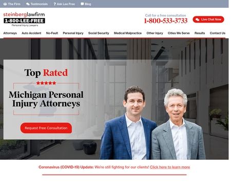 website thubmnail of Law Offices of Lee Steinberg, P.C.