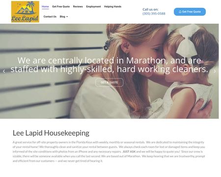 website thubmnail of Leelapidhousekeeping