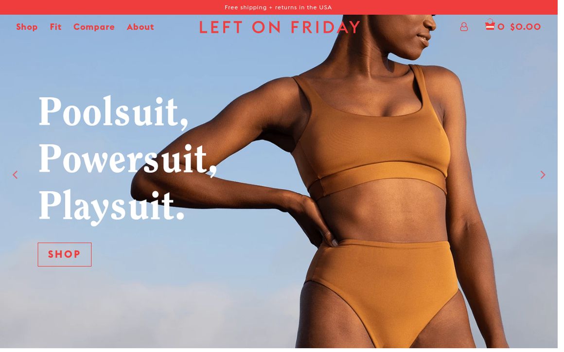 website thubmnail of Left on Friday