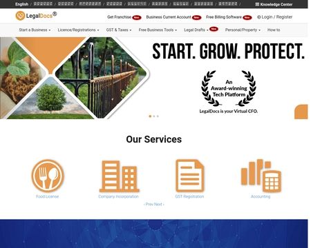 website thubmnail of LegalDocs