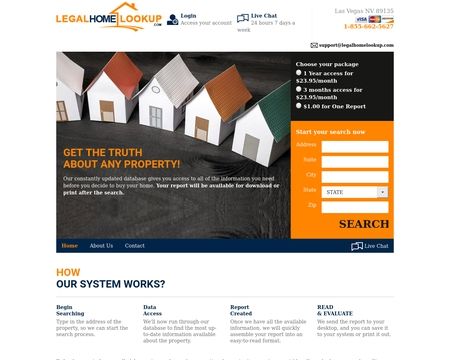 website thubmnail of LegalHomeLookup
