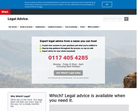 website thubmnail of Legalservice.which.co.uk