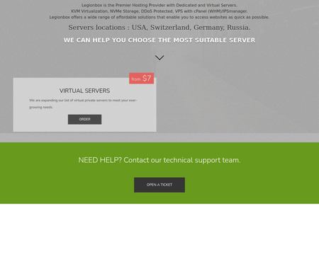 website thubmnail of LegionBox