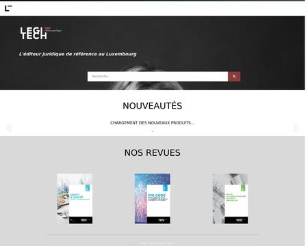 website thubmnail of Legitech.lu