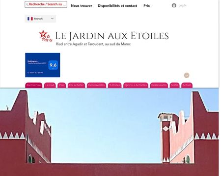 website thubmnail of Le Jardin aux Etoile
