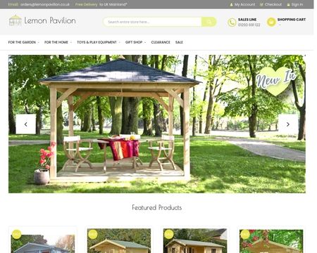 website thubmnail of Lemon Pavilion