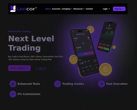 website thubmnail of Lencor