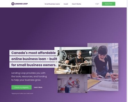website thubmnail of Lending Loop