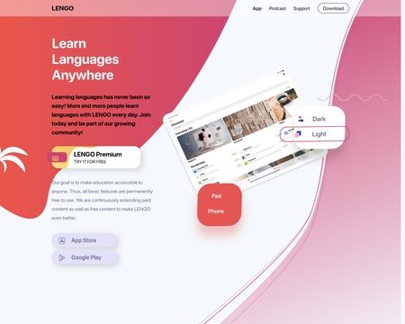 website thubmnail of Lengo