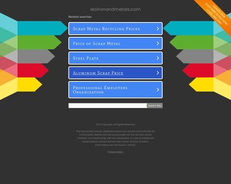 website thubmnail of LeoIronandMetals