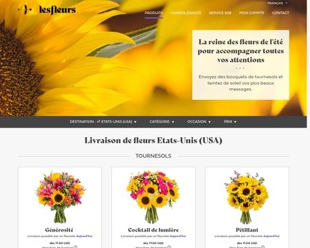 website thubmnail of LesFleurs CH