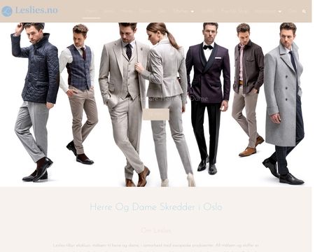website thubmnail of Leslies.no