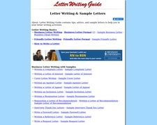 Thumbnail of Letterwritingguide.com