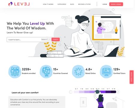 website thubmnail of Level
