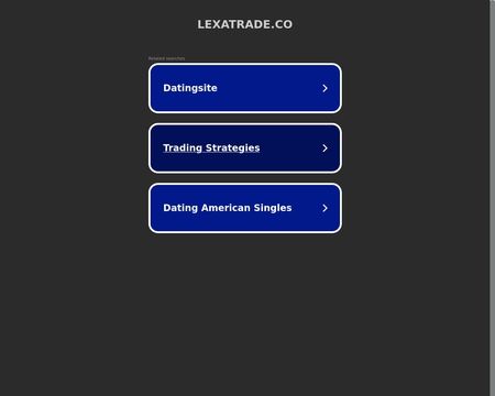 website thubmnail of Lexatrade.co