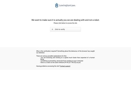 website thubmnail of LexingtonLaw