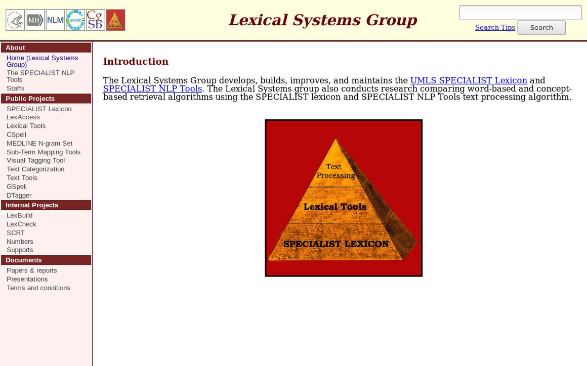 website thubmnail of Lexsrv3.nlm.nih.gov