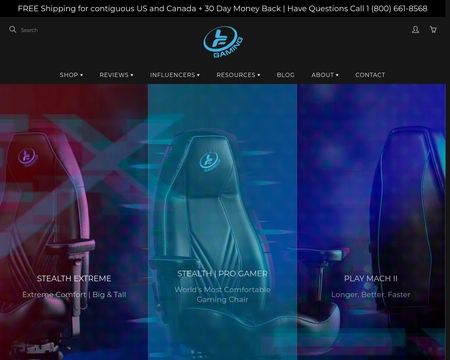 website thubmnail of LF Gaming