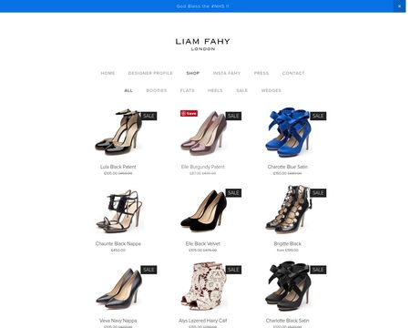 website thubmnail of Liam Fahy
