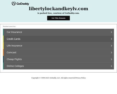website thubmnail of LibertyLockAndKey