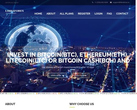 website thubmnail of LibraForex