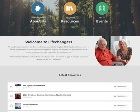 website thubmnail of Lifechangers