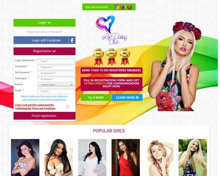 website thubmnail of Life Dating Club