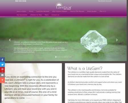 website thubmnail of LifeGem