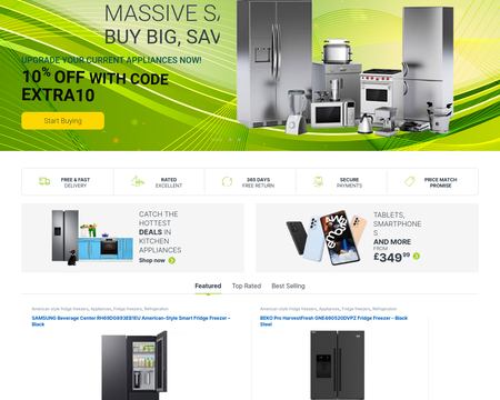 website thubmnail of Lifestylehomeappliances