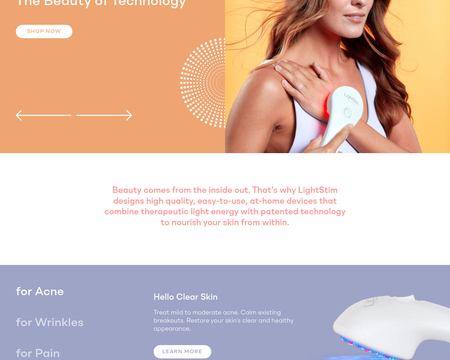 website thubmnail of LightStim