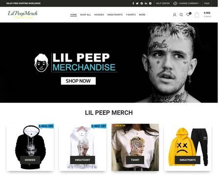 Lilpeepmerchandise.net