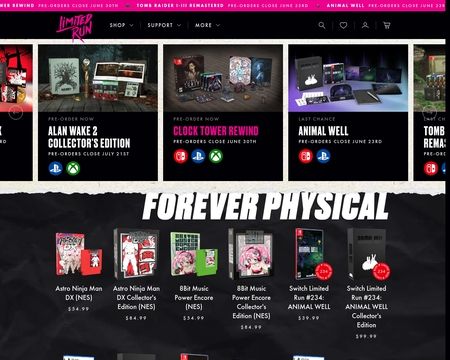 website thubmnail of Limitedrungames