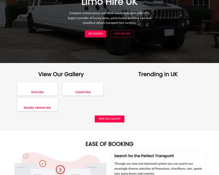 website thubmnail of Limo Broker