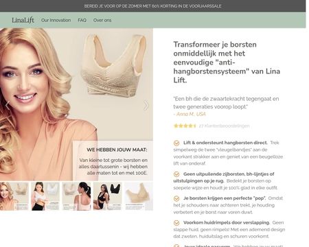 website thubmnail of Linalift