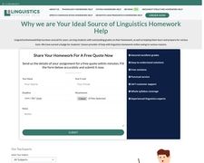 Thumbnail of Linguistics Homework Help