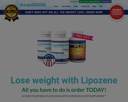 website thubmnail of Lipozene