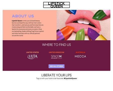 website thubmnail of Lipstick Queen