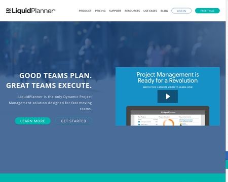 website thubmnail of LiquidPlanner