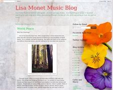 Thumbnail of Lisa Monet Music Blog