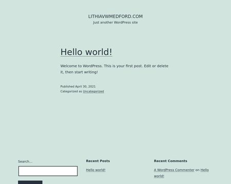 website thubmnail of Lithia Medford Volkswagen